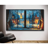 Painting by Numbers Winter Day in America