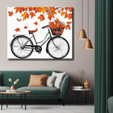 Painting by Numbers Bicycle in Autumn