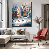 Painting by Numbers Rabbit Family in Winter