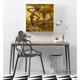 Painting by Numbers Africa Women At Work Modern Art