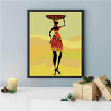 Paint by Numbers Africa Art Carrier