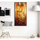 Painting by Numbers Nude Woman Abstract