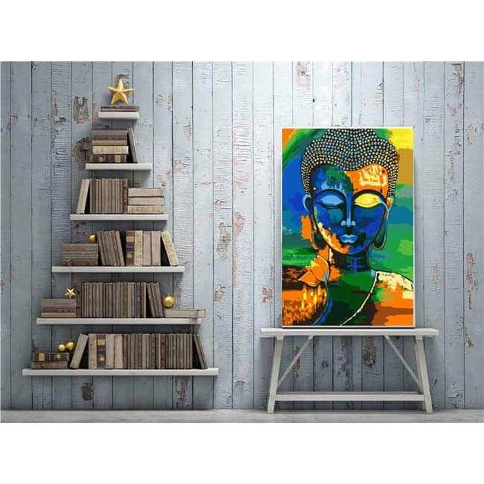 Painting by Numbers Sleeping Buddha Painting Art