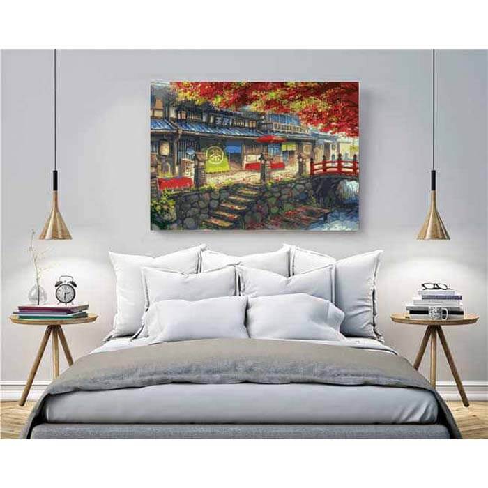 Painting by Numbers Japan Tradition Village