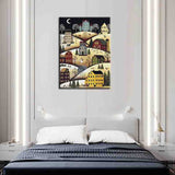 Paint by Numbers Art Hills Landscape Views