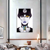 Painting by Numbers Modern Art Woman Colorful Face