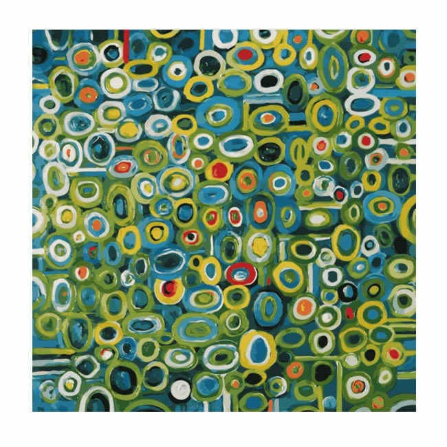 Painting by Numbers Modern Art Circles