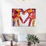 Painting by Numbers Modern Art Hands