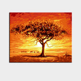 Painting by Numbers Africa Tree
