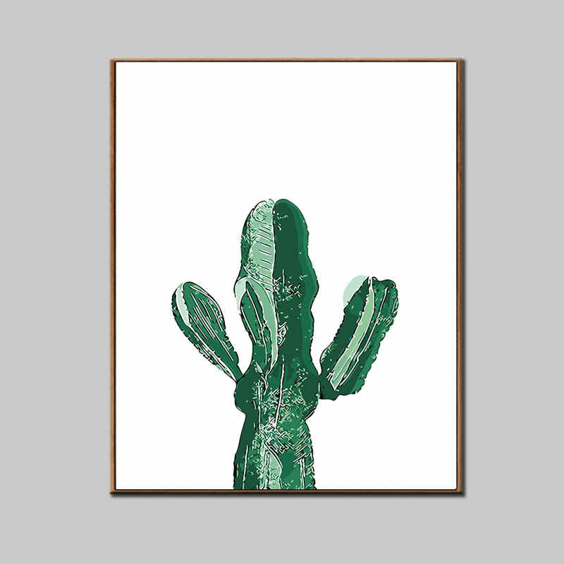 Paint by Numbers Cactus
