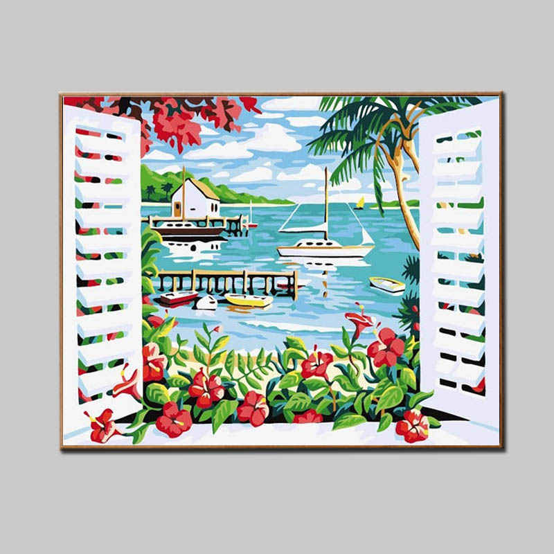 Painting by Numbers Sea View