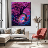 Paint by Number Fantasy Tree