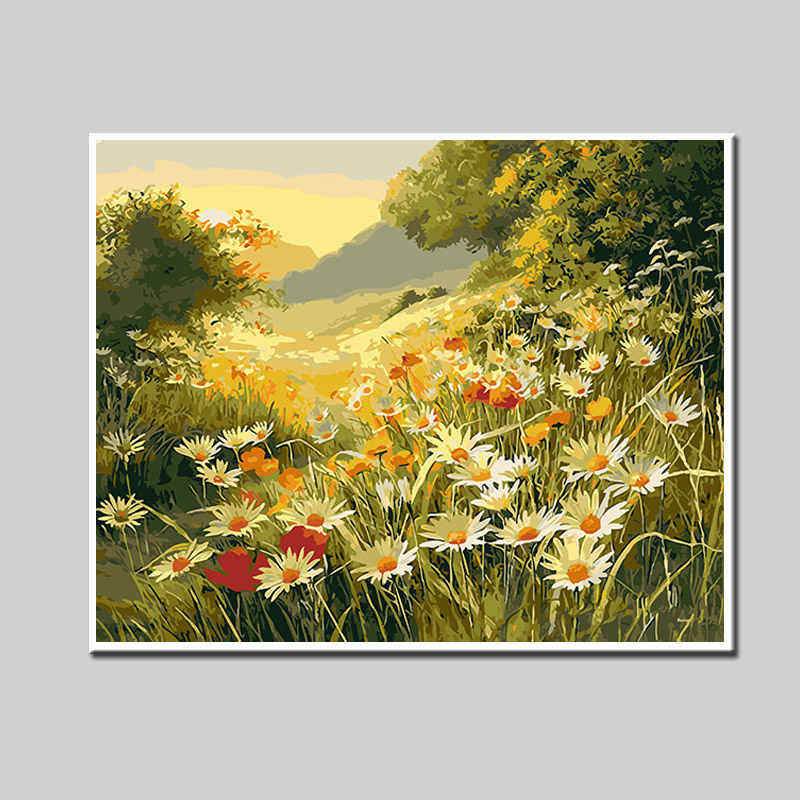 Painting by Numbers Daisy Meadow