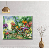 Paint-By-Numbers Bike