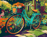 Paint-By-Numbers Bike