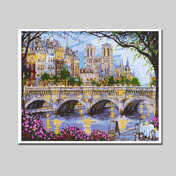 Malen-nach-Zahlen-Notre Dame France