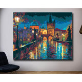 Paint by Numbers Karlsbrucke Prague