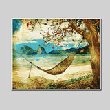 Painting by Numbers Hammock on The Beach