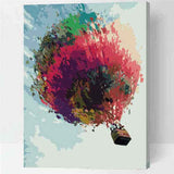 Paint by Numbers for Adults Balloon in The Sky