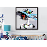 Painting by Numbers for Adults Woman in A Blue Hat