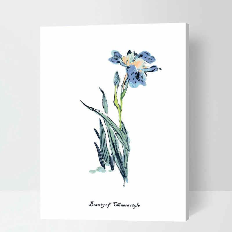 Painting by Numbers for Adults Flowers Irises