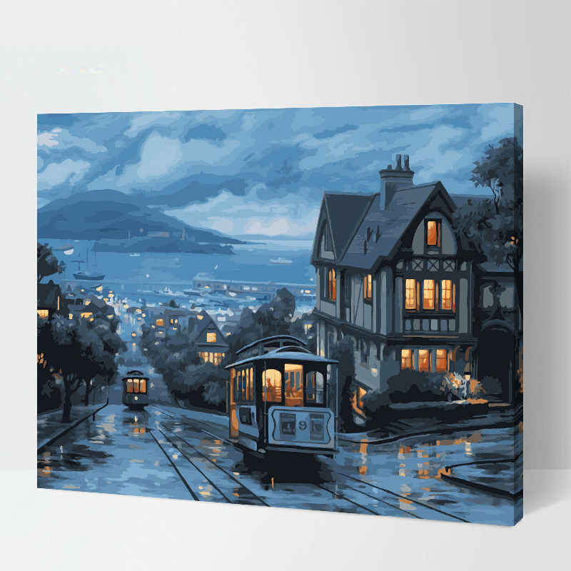 Painting by Numbers Night View