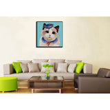 Painting by Numbers for Adults Animals Cat in A Sailor Look