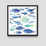 Painting by Numbers Fish