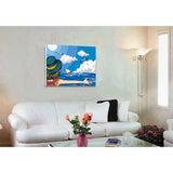 Painting by Numbers for Adults Child by The Sea