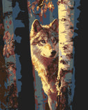 Painting by Numbers Wolf Motif for Adults