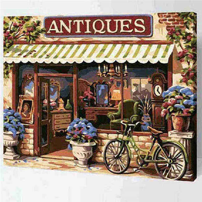 Paint by Numbers for Adults City