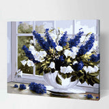 Painting by Numbers Hyacinths and Bluebells