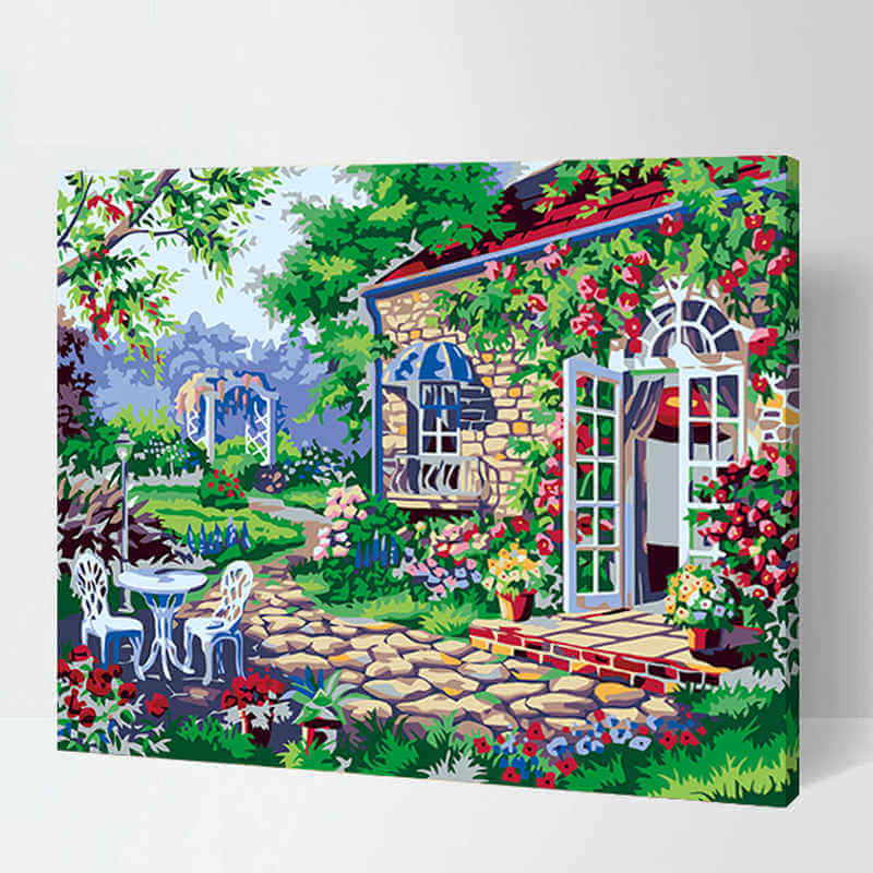 Paint by Numbers Villa with Terrace