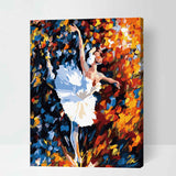 Painting by Numbers for Adults Dancer Abstract