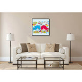 Paint by Numbers Comic Sea Life