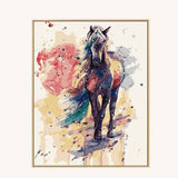 Painting by Numbers Funny Animals Zebra