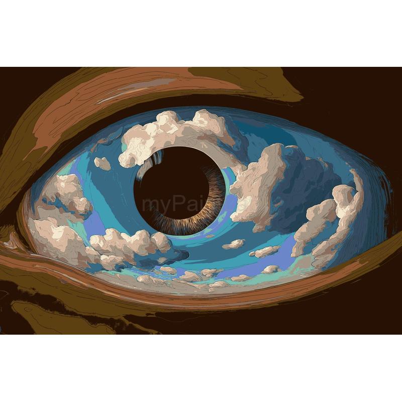 Painting by Numbers Eye