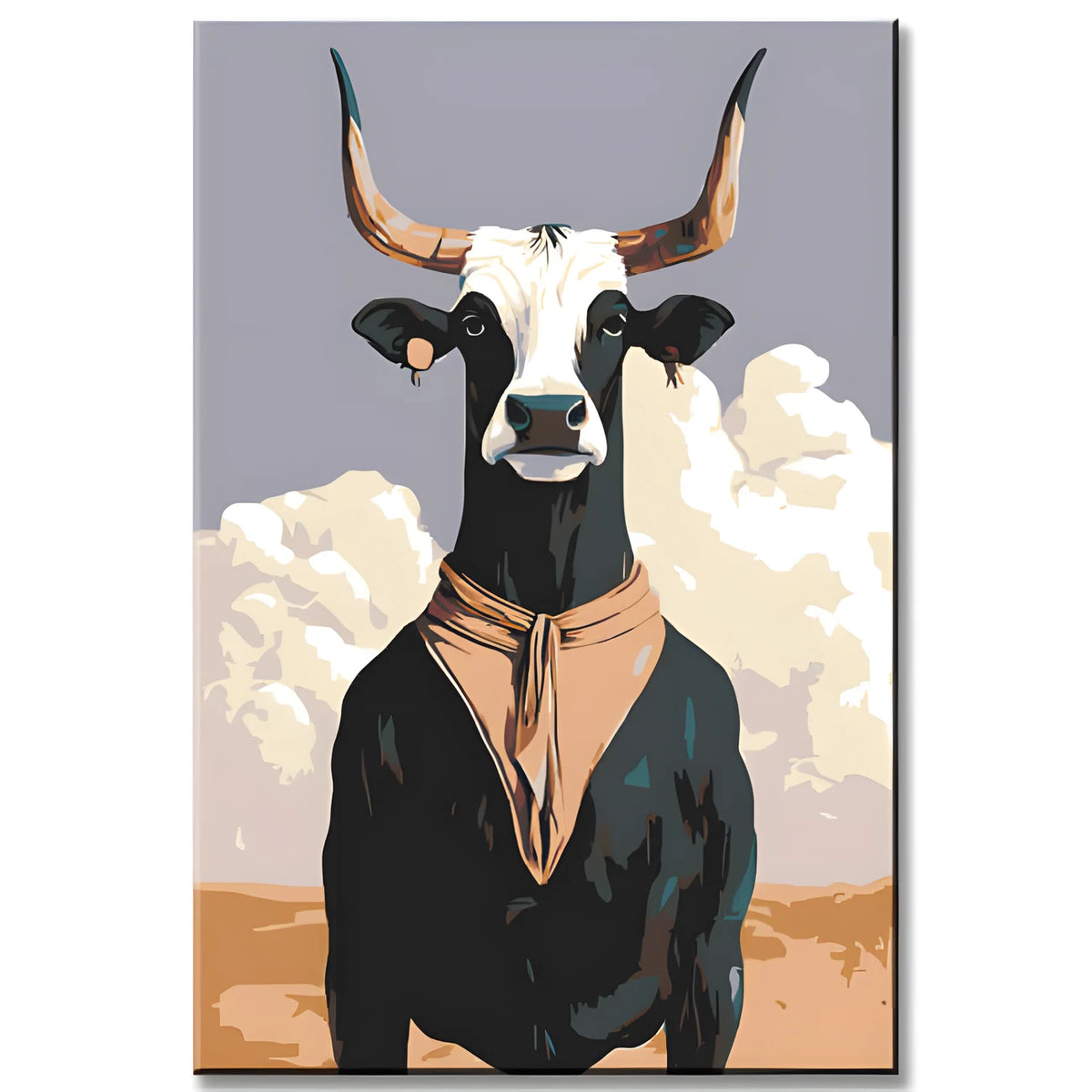 Painting by Numbers Animals Ox