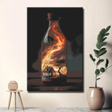 Painting by Numbers Message in A Bottle