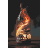 Painting by Numbers Message in A Bottle