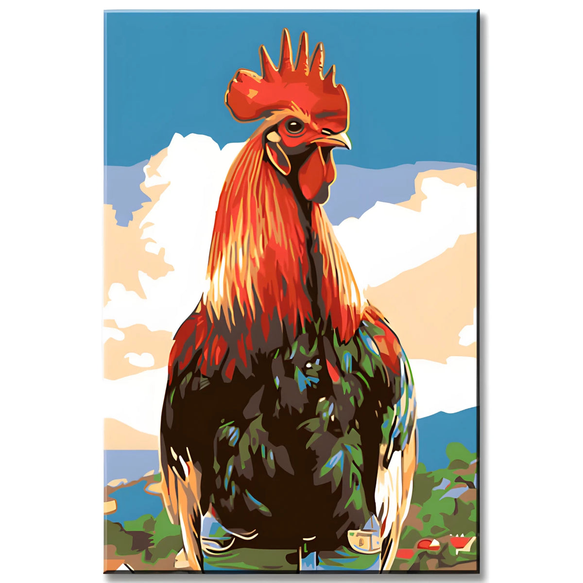 Paint by Numbers Cock