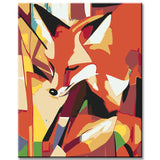 Paint by Numbers Red Fox