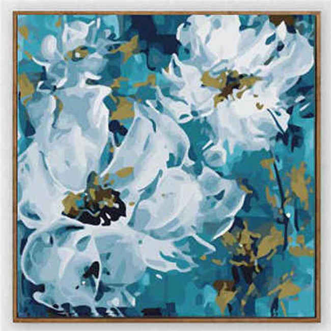 Paint by Numbers Butterfly Pink