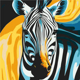 Paint by Numbers Zebra Animal