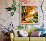 Painting by Numbers forest Stream