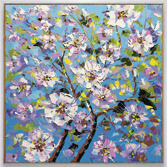 Painting by Numbers Flowers