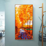 Painting by Numbers Golden Trees