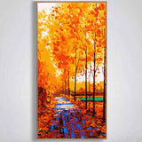 Painting by Numbers Golden Trees