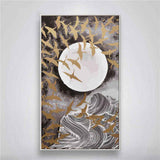 Painting by Numbers Golden Flock of Birds