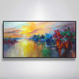 Painting by Numbers Colorful World of Colors At The Lake